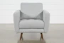 Ginger Grey Arm Chair - Front