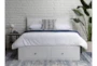 Larkin White Queen Panel Bed With Storage - Room
