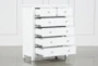 Larkin White California King Panel 3 Piece Bedroom Set - Storage