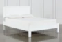 Larkin White Full Panel Bed - Signature