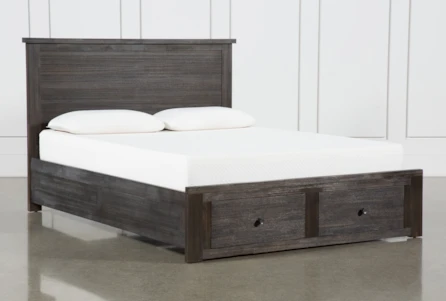 Full Size Storage Beds, Full Bed Frame With Headboard Storage