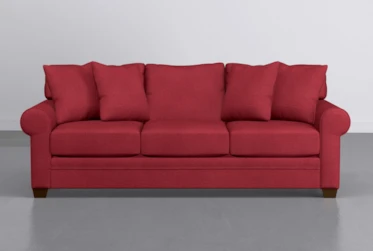 Cameron II Scarlet 101" Sofa