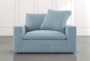 Utopia Light Blue Chair - Front