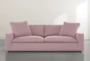Utopia Pink 96" Sofa - Signature