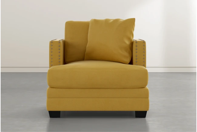 Kiara II Yellow Chair - 360