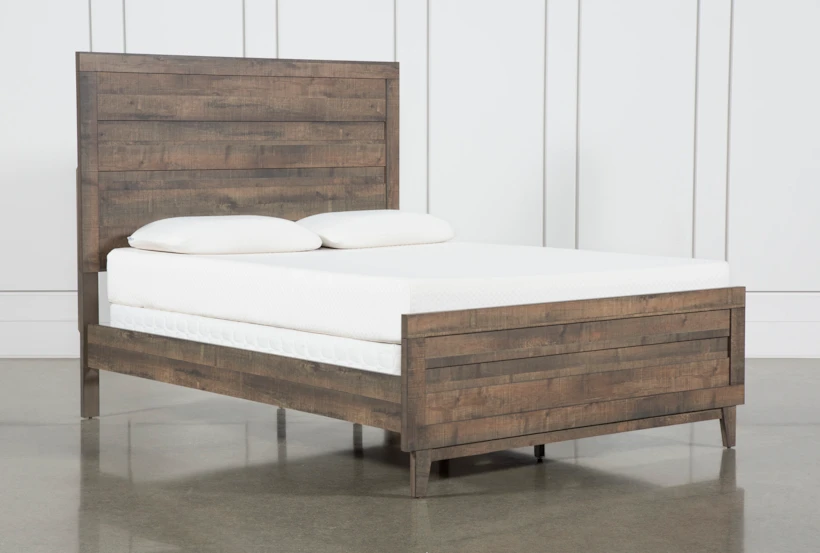 Ranier California King Wood Panel Bed - 360