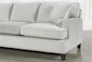 Donaver II Velvet 2 Piece 125" Sectional With Right Arm Facing Sofa - Side