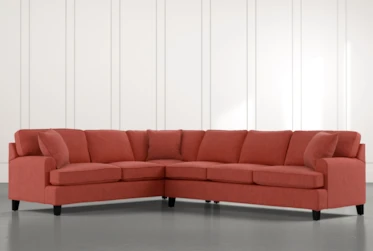 Donaver Red 2 Piece Sectional