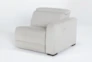 Chanel Grey 3 Piece 91" Power Reclining Console Loveseat With Power Headrest - Side