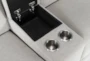 Chanel Grey  132" 6 Piece Power Reclining Modular Sectional with Power Headrest & USB - Detail