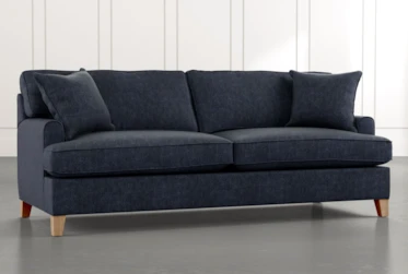 Emerson II 88" Navy Blue Sofa