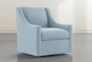 Emerson II Light Blue Accent Chair - Signature