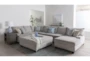 Harper Foam II 3 Piece 157" Sectional With Right Arm Facing Chaise - Room