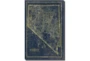 24X36 NV Map Navy And Gold - Signature