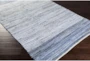 2'5"x8' Rug-Recycled Denim Stripes - Detail