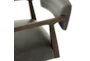 Ebony Burnt Oak Desk Chair - Default