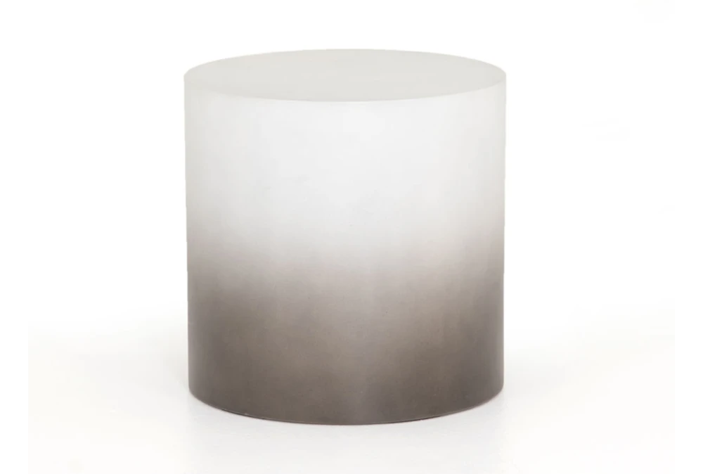 Slate Grey Ombre End Table