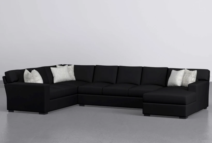 Mercer Down IV 3 Piece 161" Sectional With Right Arm Facing Chaise - 360