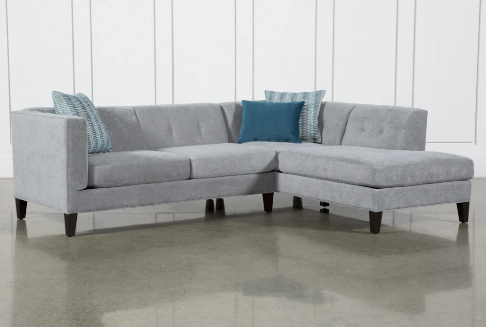 Avery II 2 Piece 103" Sectional With Right Facing Armless Chaise