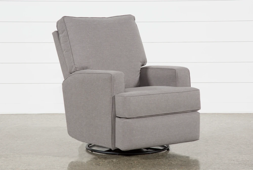 Becca Swivel Glider Recliner | Living Spaces