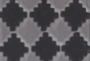 Black + Grey Checkered Small Vase  - Material