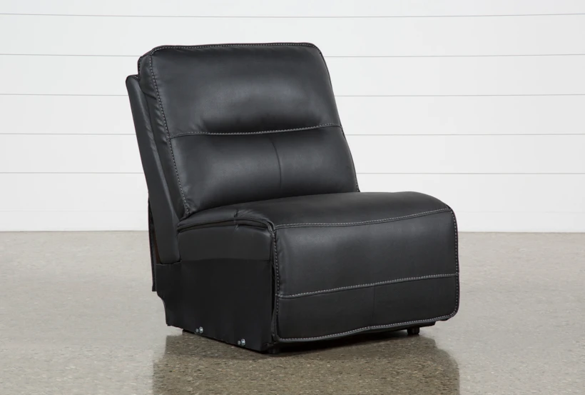 Marcus Black Armless Chair - 360