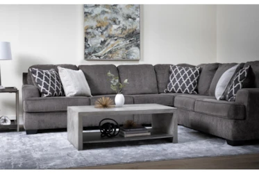 Devonwood 3 Piece 128" Sectional with Left Arm Facing Loveseat
