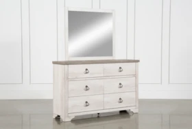 Cassie 6 Drawer Dresser/Mirror