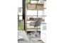 Allen 2 Piece Office Set With Wall Desk + Bookcase - Room