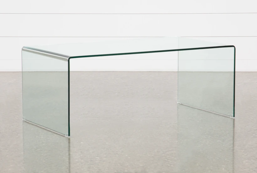 Carrie Glass Coffee Table - 360