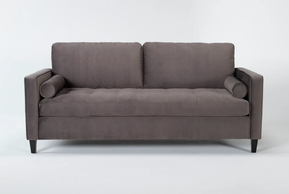 Magnolia Home Sinclair Luxe Fog 38" Sofa By Joanna Gaines