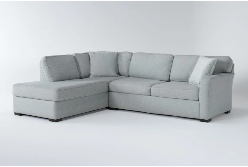 Aspen Tranquil Foam 2 Piece Sleeper 108" Sectional With Left Arm Facing Armless Chaise - 360