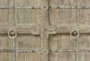 Reclaimed White Wash 4 Door 95" Sideboard - Detail