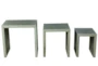Grey Iron Nesting Tables - Signature