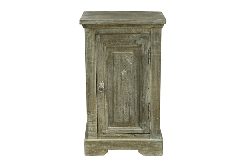 Reclaimed Grey Side Table - 360