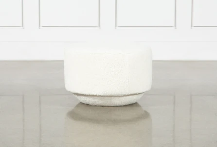 Mohave Natural 25" Accent Ottoman By Nate Berkus + Jeremiah Brent