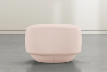 Mohave Pink Accent Ottoman By Nate Berkus And Jeremiah Brent