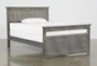 Summit Grey Full Wood Panel Bed - Signature