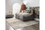 Summit Grey Full Wood Bookcased Platform Daybed With 2-Drawer Captains Trundle - Room