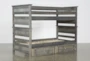 Summit Grey Twin Over Twin Bunk With 2-Drw Underbed Storage & Stairway - Slats