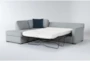 Aspen Tranquil Foam Modular 2 Piece Sleeper 108" Sectional With Right Arm Facing Armless Chaise - Side