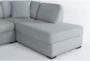 Aspen Tranquil Foam Modular 2 Piece 108" Sectional With Right Arm Facing Armless Chaise - Detail