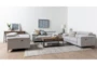 Talin Linen 85" Power Reclining Sofa With Usb - Room