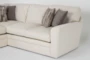Prestige Down Chenille 3 Piece 159" Sectional With Left Arm Facing Chaise - Detail