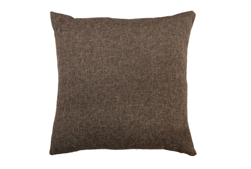 22X22 Ambiance Cocoa Throw Pillow By Nate Berkus and Jeremiah Brent - 360