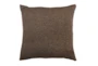 22X22 Ambiance Cocoa Throw Pillow By Nate Berkus and Jeremiah Brent - Signature