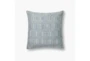 Outdoor Accent Pillow-Blue/Ivory Geo 22X22 - Signature