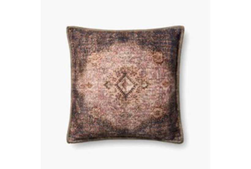 Accent Pillow-Beige/Multi Medallion Tapestry 20X20 - 360