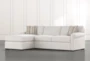 Elm II Foam Modular 2 Piece 107" Sectional With Left Arm Facing Chaise - Signature