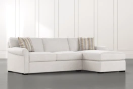 Elm II Foam 2 Piece 107" Sectional With Right Arm Facing Chaise